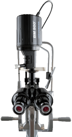 Щелевая лампа BМ 900 (Haag-Streit Diagnostics).