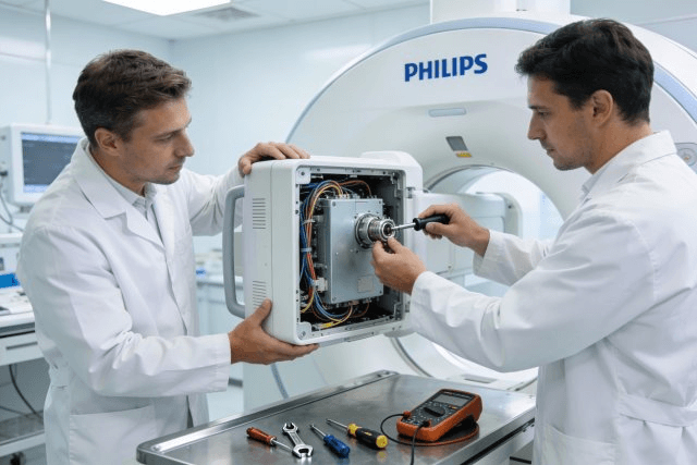 Ремонт медоборудования с заменой запчастей