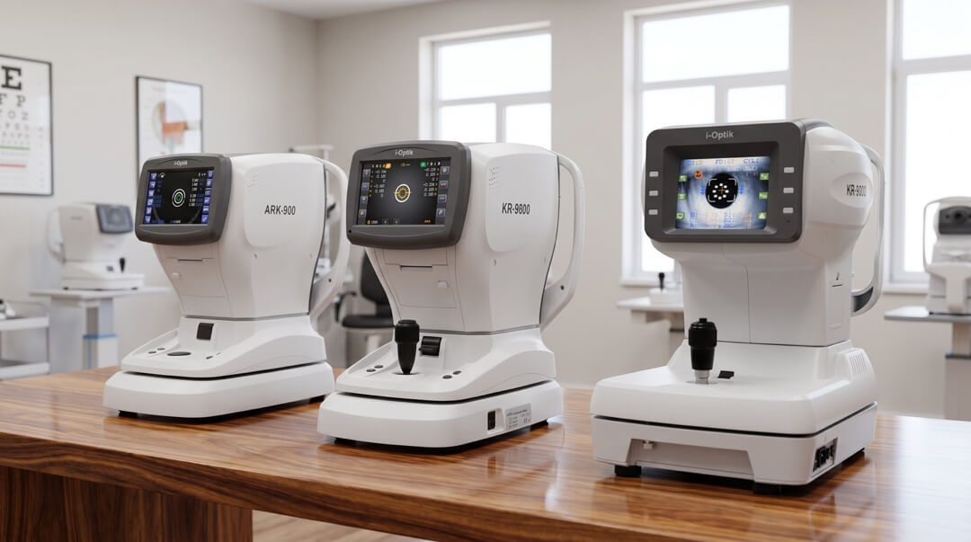 Авторефрактометры i-Optik KR-9000, KR-9800 и ARK-900 для оснащения кабинета офтальмолога
