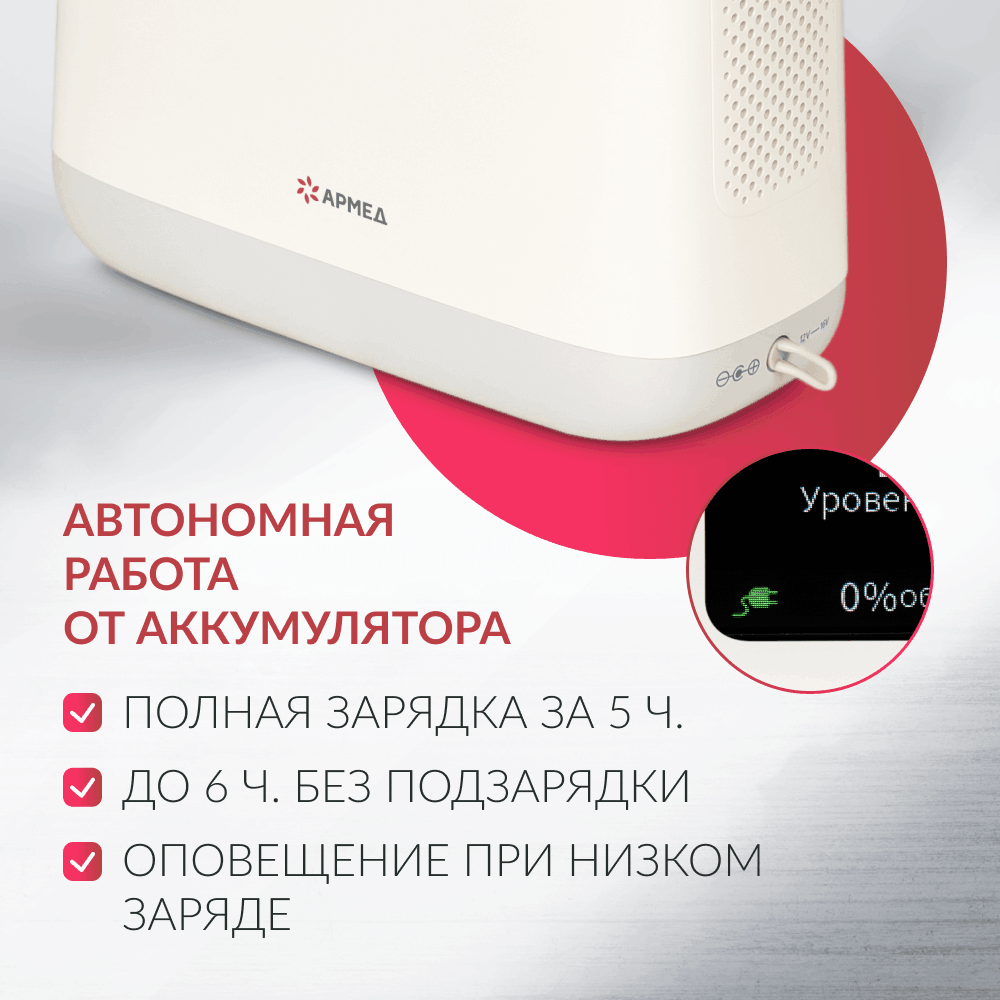 Концентратор кислорода Армед F2. (Armed).